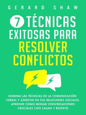 cover image of 7 técnicas exitosas para resolver conflictos